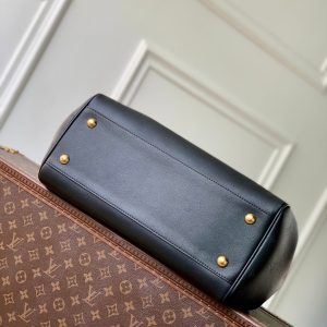 LV 2025 Vendome PM Bag 35cm Black Calfskin 347424