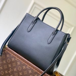 LV 2025 Vendome PM Bag Black Calfskin 347426