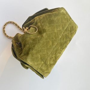 imgHD_b1ac09d1_20251012_cmp_o_1j7beg7tv1028i2a1ebi1b614e0d_jpeg_24401355-4679-4b0c-b75c-899250a9102f CC 2025 Hobo Bag 22cm Matcha Green Suede