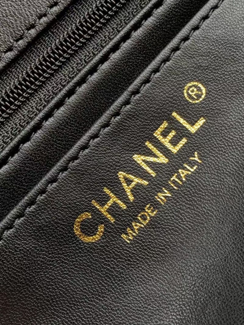 imgHD_b5cc9469_20250326_cmp_a1742961550772_8526_jpg CC 25P Mini Flap Bag 20cm Black White Calfskin