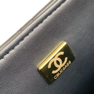 imgHD_b5cc9469_20250326_cmp_a1742961591502_2564_jpg CC 25P Mini Flap Bag 23cm Black White Calfskin