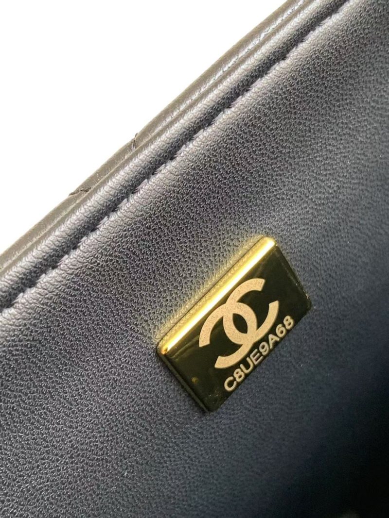 imgHD_b5cc9469_20250326_cmp_a1742961591502_2564_jpg CC 25P Mini Flap Bag 23cm Black White Calfskin