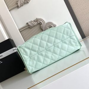 CC 25C Hobo Bag 30cm Turquoise Blue Grained Calfskin