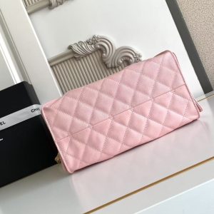 imgHD_b5cc9469_20250402_cmp_a1743591728099_0113_jpg CC 25C Hobo Bag 30cm Pink Grained Calfskin