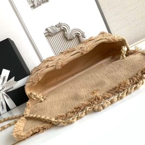 imgHD_b5cc9469_20251018_a1760781302977_5374_jpg CC 2025 Crochet 38cm Beige Tweed Fabric 298113