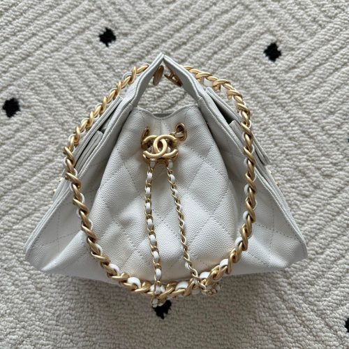 img_0b9f920c_20250915_i1757913579_2399_5_jpg Chanel 25 Hobo Bag 22cm White Calfskin 286182
