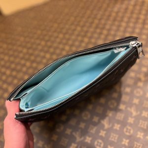 coussin bb 21 black empreinte calfskin multicolor chain