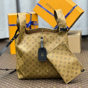 atlantis gm 34 brown monogram canvas