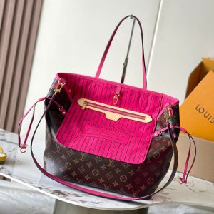 img_1578ca1d_20241121_a1732127450199_1686_jpg Reversible Neverfull MM 31 Inside Out Dark Pink Handle