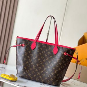 Reversible Neverfull MM 31 Inside Out Red Handle