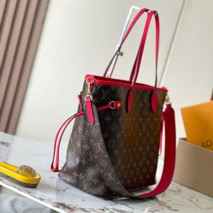 Reversible Neverfull MM 31 Inside Out Red Handle