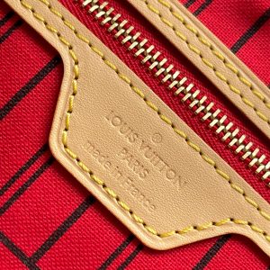 Reversible Neverfull MM 31 Inside Out Red Handle