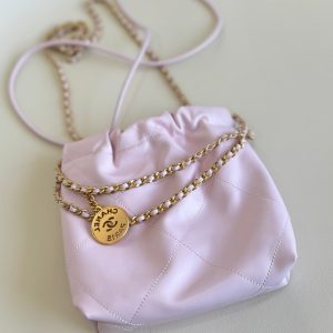 CC HOBO MINI 20CM CANDY LAMBSKIN