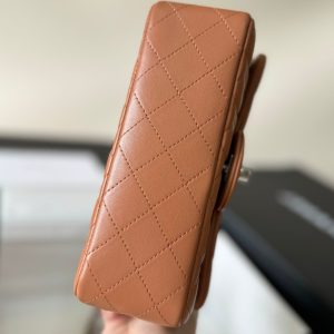 img_19e73950_20240620_i1718896077_9207_4_jpg flap bag mini 20 brown lambskin silver hardware