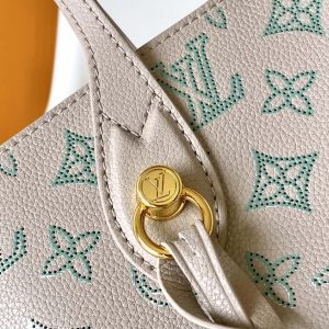 LV Blossom 20cm Bag Beige mix Green Cowhide 251989