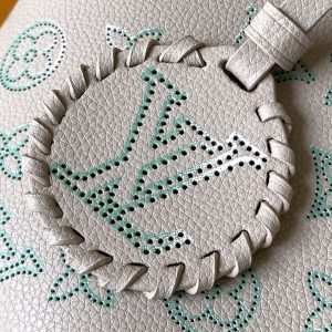 LV Blossom 20cm Bag Beige mix Green Cowhide 251989