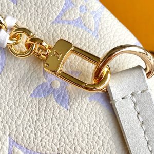 LV M15113 Backpack Monogram Embossed Cowhide Dream Cream GHW