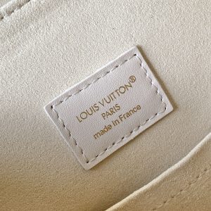 LV M15113 Backpack Monogram Embossed Cowhide Dream Cream GHW