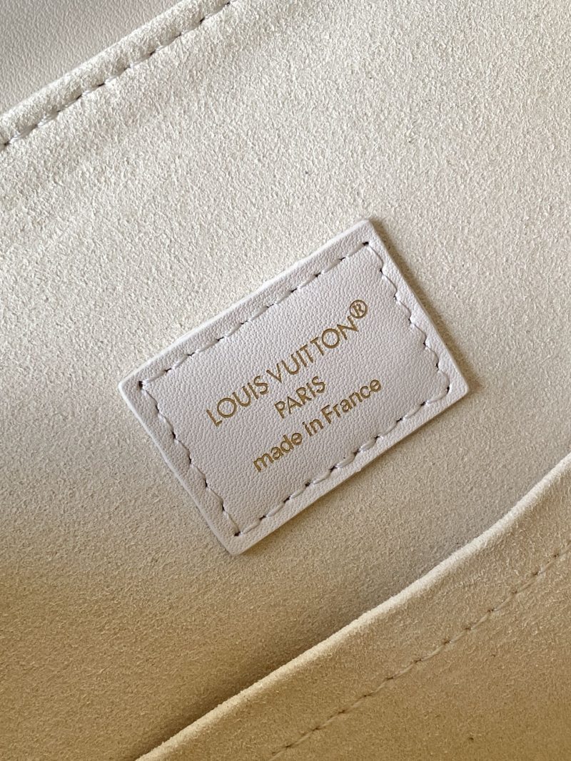 LV M15113 Backpack Monogram Embossed Cowhide Dream Cream GHW