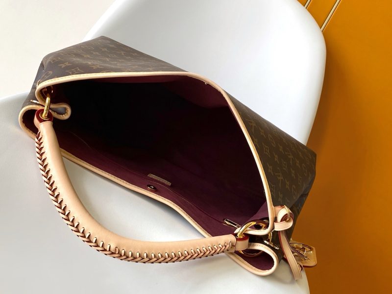 LV Again Handbag 53cm Brown Monogram Canvas & Cowhide