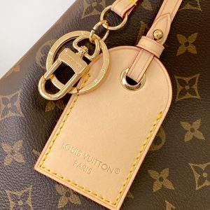 LV Again Handbag 53cm Brown Monogram Canvas & Cowhide