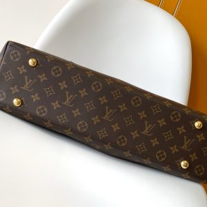 LV Again Handbag 53cm Brown Monogram Canvas & Cowhide