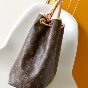 LV Again Handbag 53cm Brown Monogram Canvas & Cowhide