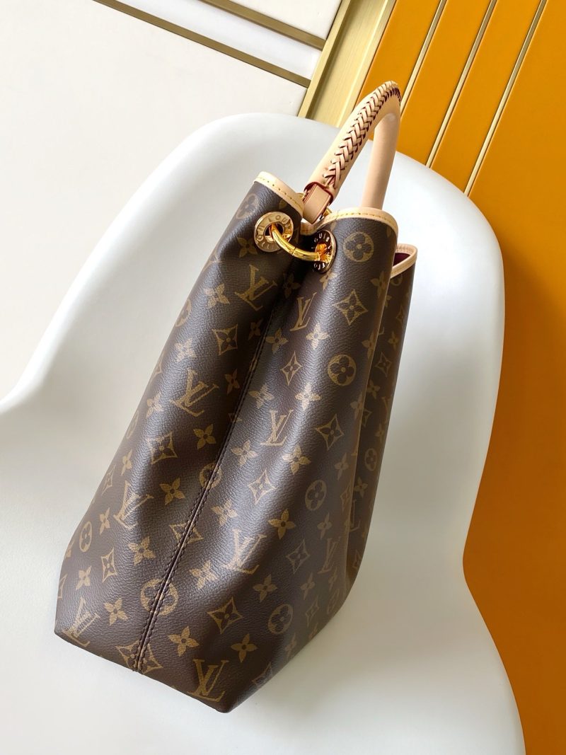 LV Again Handbag 53cm Brown Monogram Canvas & Cowhide