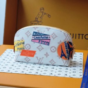 LV M14909 Cosmetic Pouch PM Multicolor Monogram Dune Canvas
