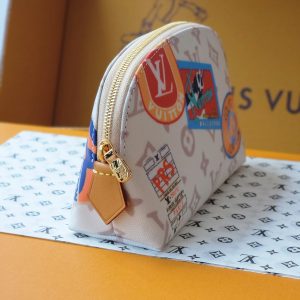 LV M14909 Cosmetic Pouch PM Multicolor Monogram Dune Canvas
