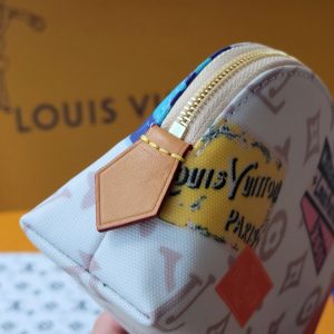 LV M14909 Cosmetic Pouch PM Multicolor Monogram Dune Canvas