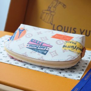 LV M14909 Cosmetic Pouch PM Multicolor Monogram Dune Canvas