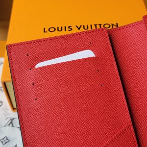 LV x TM Passport Cover Brown Monogram Canvas With Cherry Motif