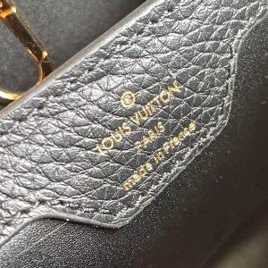 img_30231aca_20240703_a1719993937489_7548_jpg CAPUCINES BB 27 BLACK TAURILLON GOLD HARDWARE