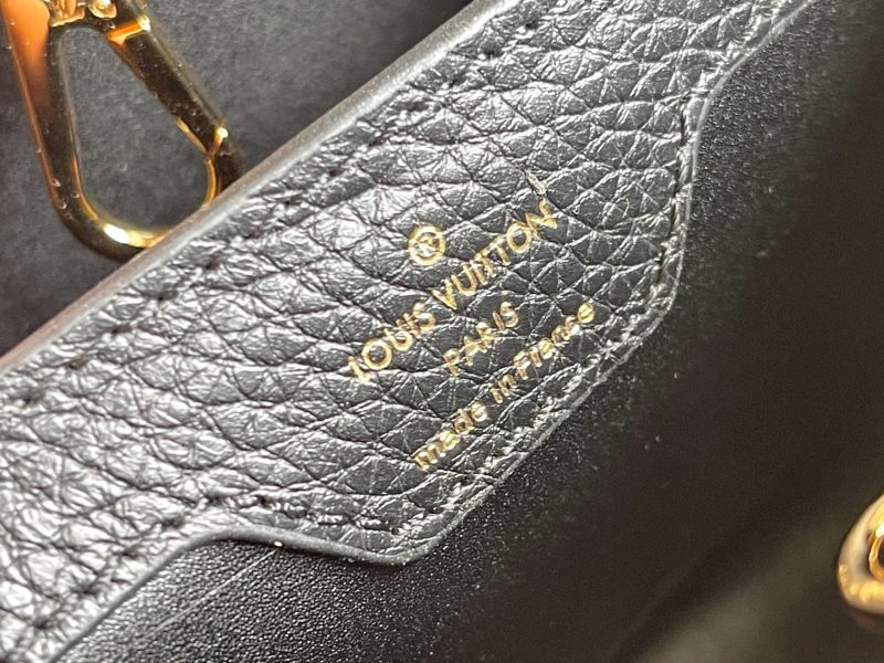 img_30231aca_20240703_a1719993937489_7548_jpg CAPUCINES BB 27 BLACK TAURILLON GOLD HARDWARE