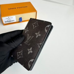 LV Autres Cuirs Pocket Organizer Brown Faded Monogram Leather 221269
