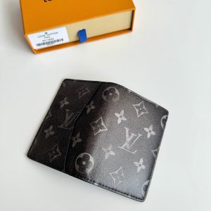 LV Autres Cuirs Pocket Organizer Brown Faded Monogram Leather 221269