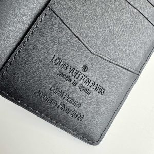 LV Autres Cuirs Pocket Organizer Brown Faded Monogram Leather 221269