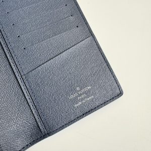 LV Brazza Navy Blue Monogram Gradient Canvas 221312