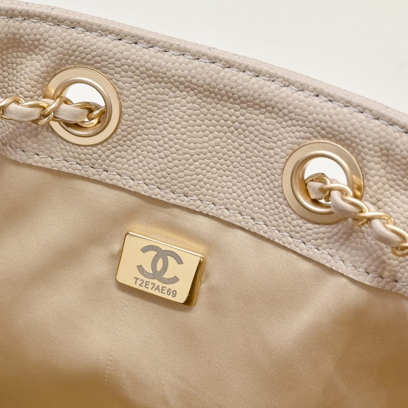 CC 25C Hobo Bags 30cm Nude Grained Calfskin