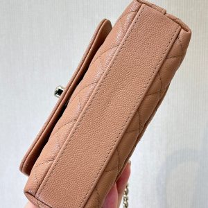 img_4072b1f8_20241111_i1731311273_7998_6_jpg CC 24K Coco Handle Nano 14.5cm Begie Grained Calfskin Gold Hardware