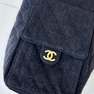 CC 25C Hobo Bags 40cm Dark Blue Denim