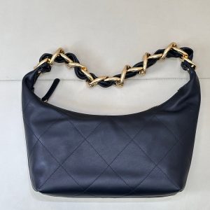 img_4072b1f8_20251014_i1760442263763_466_0_5_jpg CC 2025 Hobo Bag Black Lambskin Gold Hardware 296891