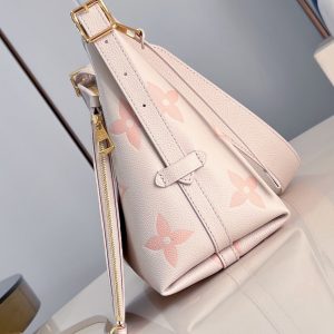 CARRYALL PM 29 LIGHT PINK MONOGRAM GRAINED COWHIDE LEATHER