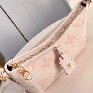 CARRYALL PM 29 LIGHT PINK MONOGRAM GRAINED COWHIDE LEATHER