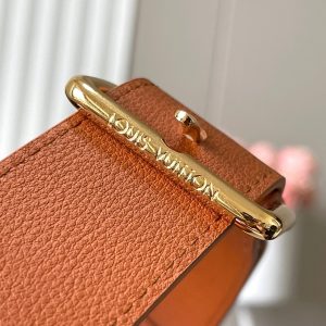 CAPUCINES GM 38CM BROWN ORANGE TAURILLON LEATHER