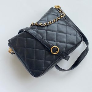 img_4719e779_20240629_i1719660482_2731_4_jpg Chanel 25 Hobo Bag Black Lambskin