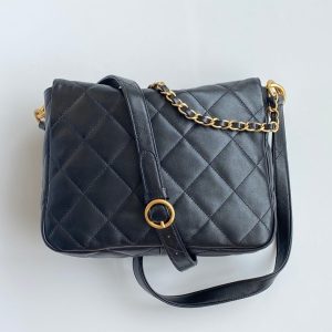 img_4719e779_20240629_i1719660482_466_3_jpg Chanel 25 Hobo Bag Black Lambskin