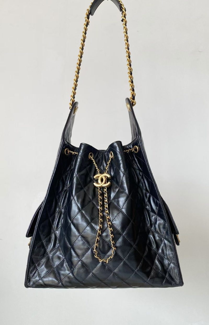 img_4719e779_20241205_o_1ieah8qhb1tdk1gmiqruss6sk1_jpeg CC 25C Hobo Bags 40cm Black Calfskin