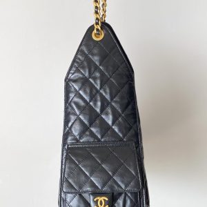 img_4719e779_20241205_o_1ieah8qhc1o1tnuo10d91cgp17ma2_jpeg CC 25C Hobo Bags 40cm Black Calfskin